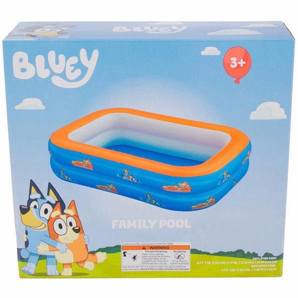 Bluey Inflatable Family Play Pool - Picture 5 of 10
